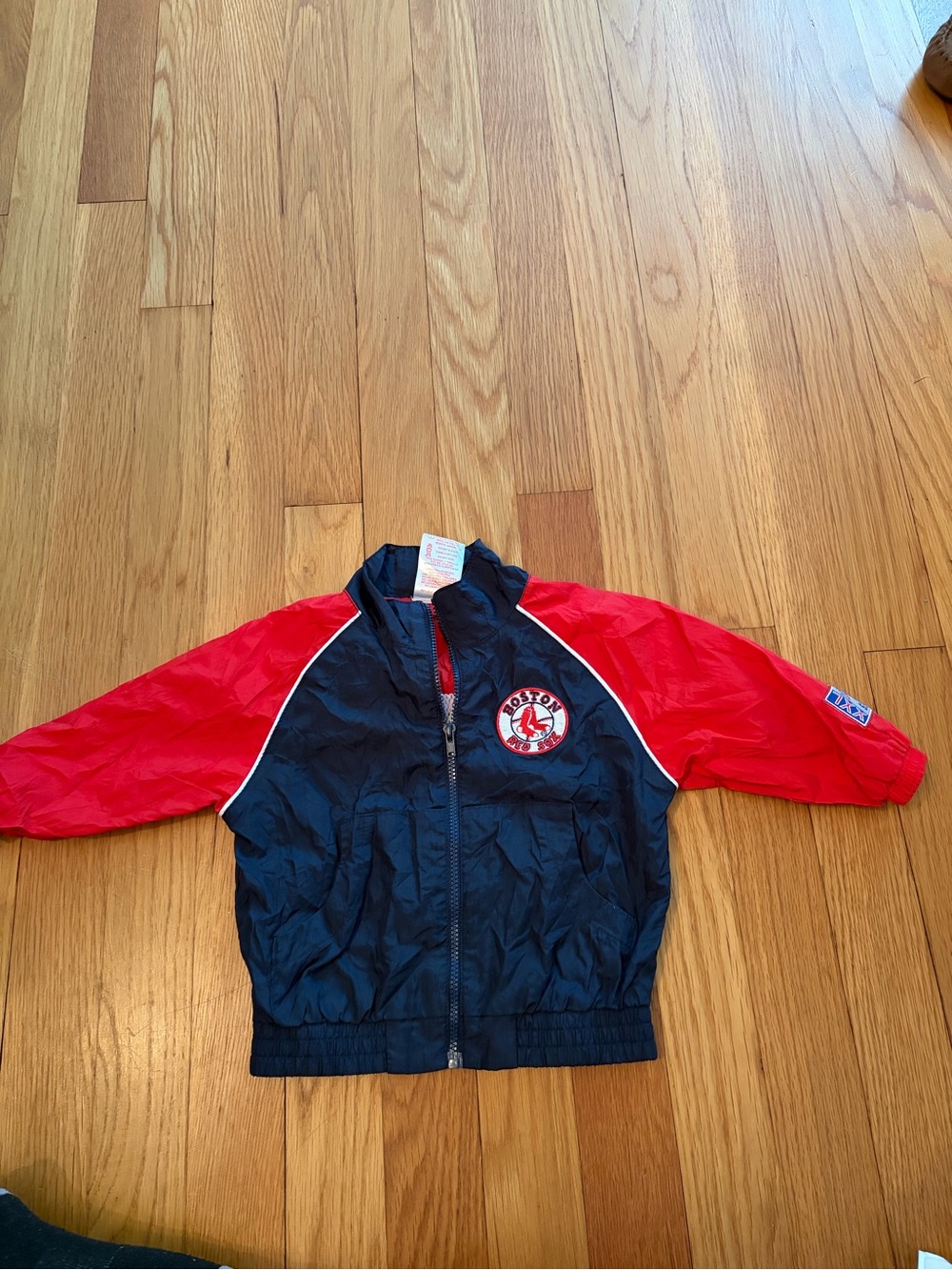 Vintage 90s Kid Athlete | Boston Red Sox Tracksuit Set Jacket Pants | Size 6-9M